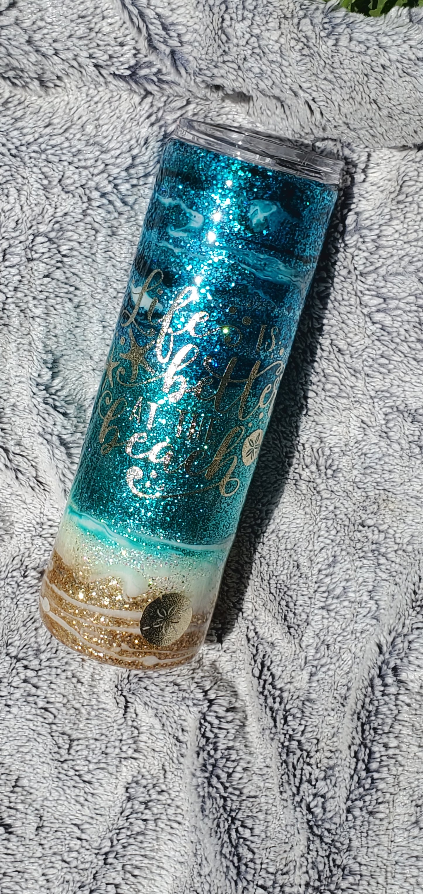Life is better at the beach 30oz tumbler