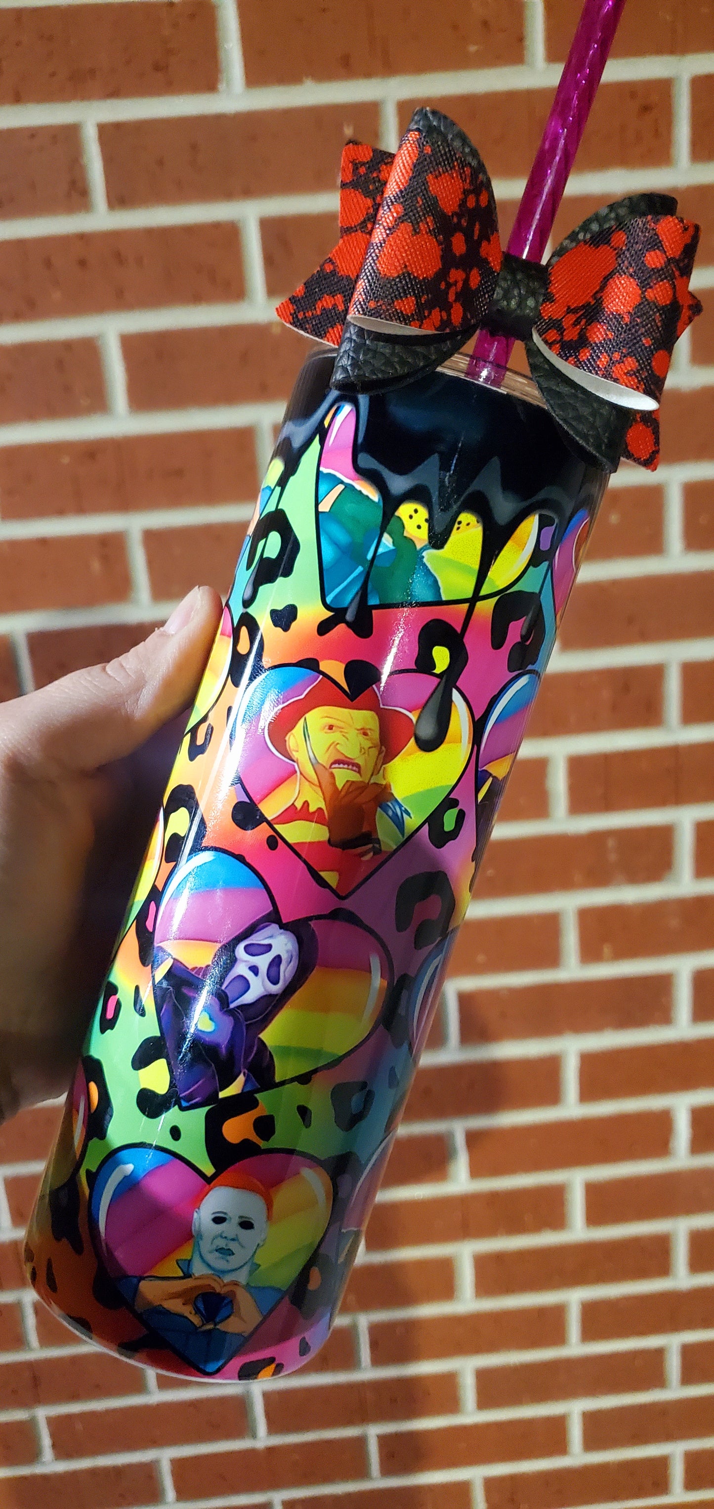 Neon Horror 20oz Tumbler