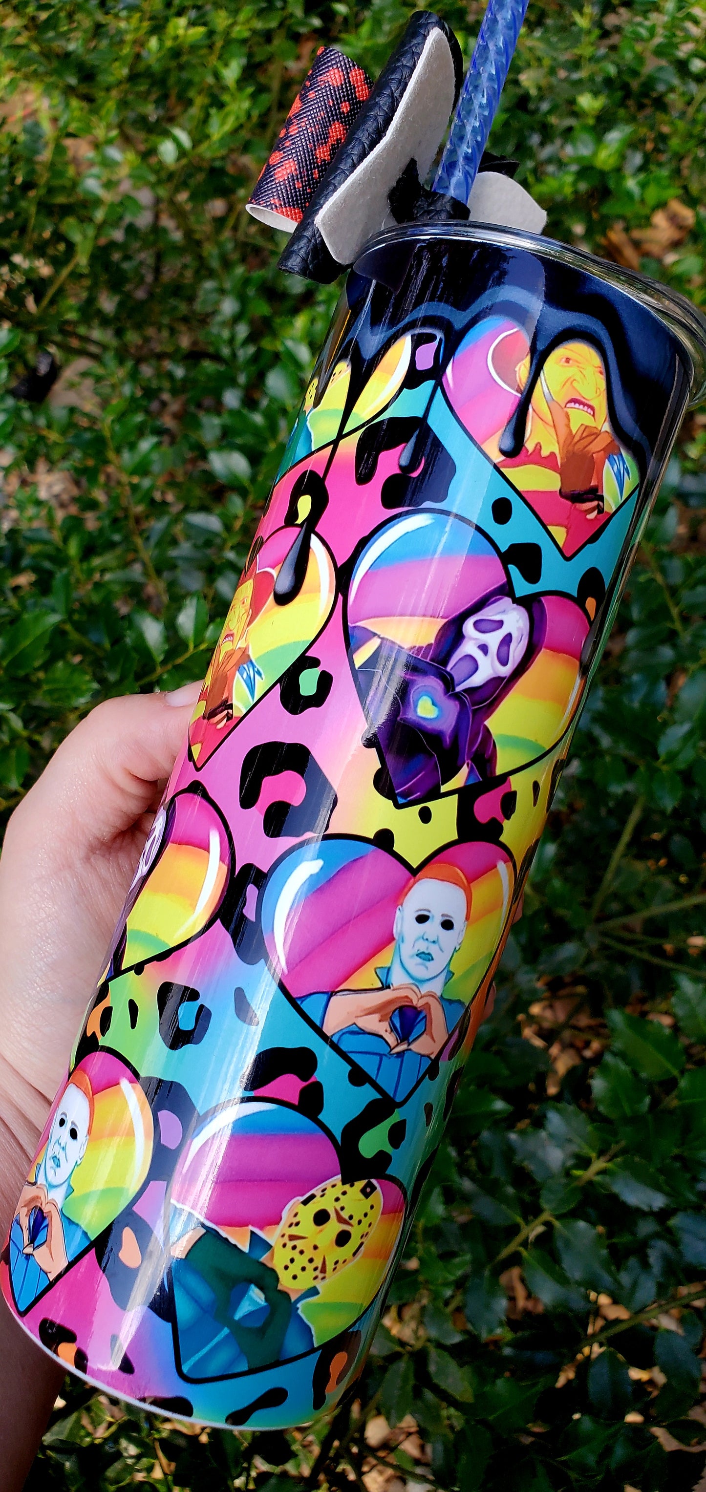 Neon Horror 20oz Tumbler