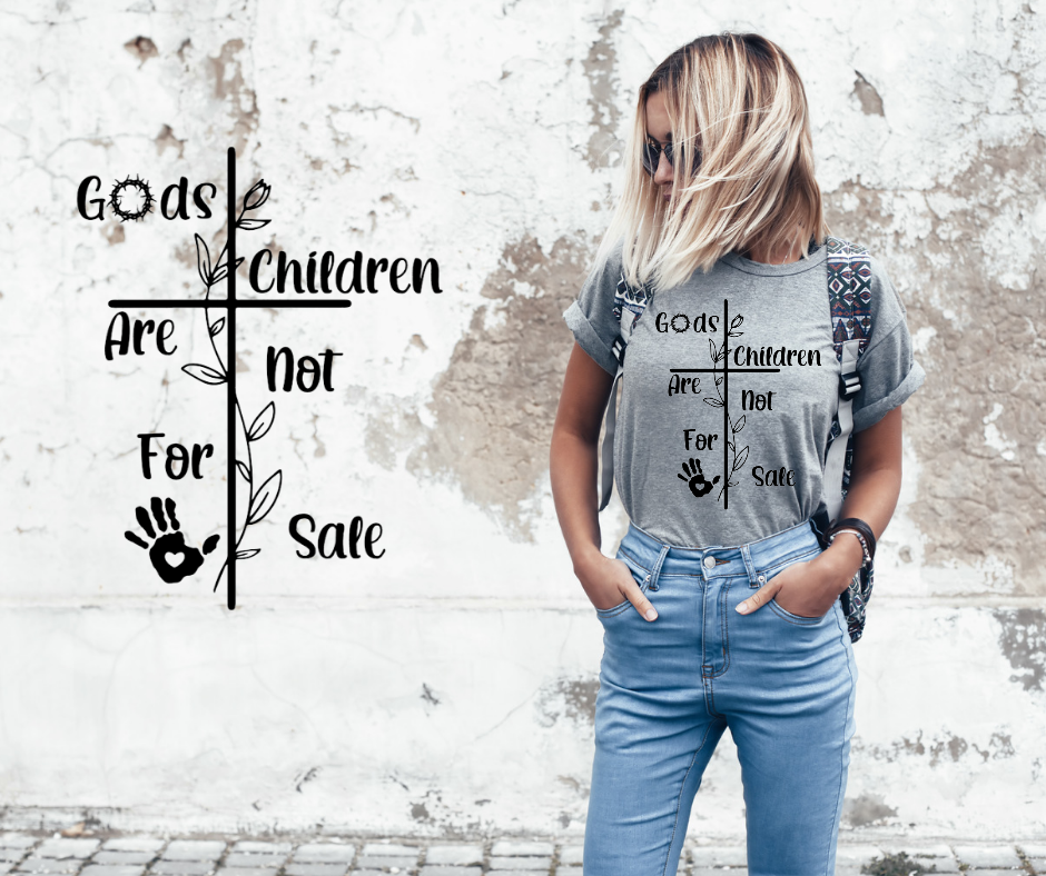 Gods children are not for sale shirt