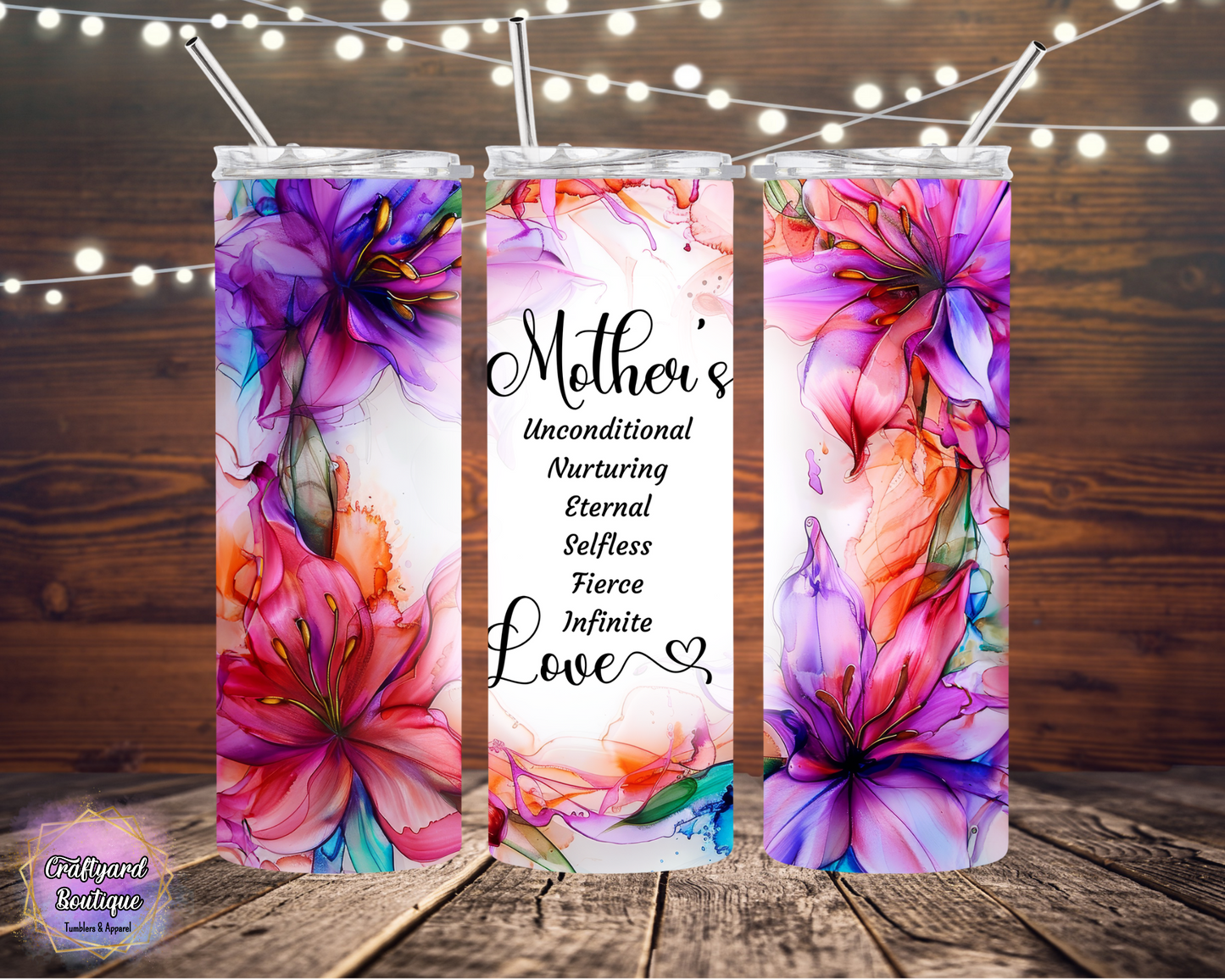 Mother love 20oz tumbler