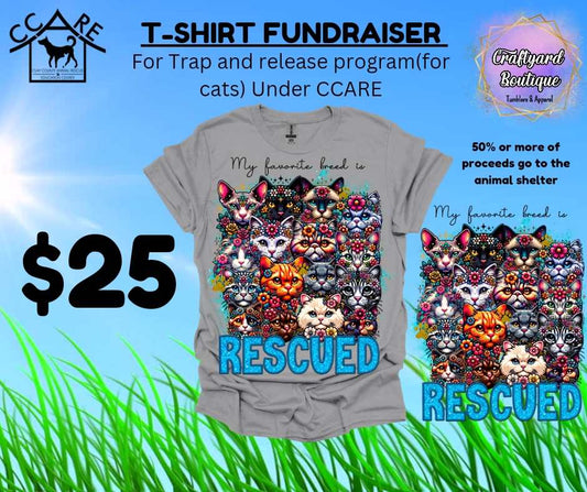 CCARE Fundraiser shirt