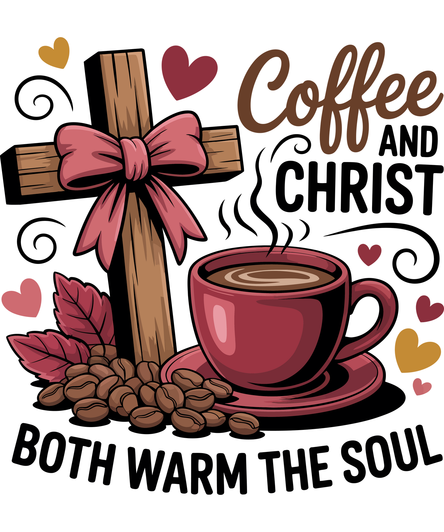Coffee and Jesus t-shirt