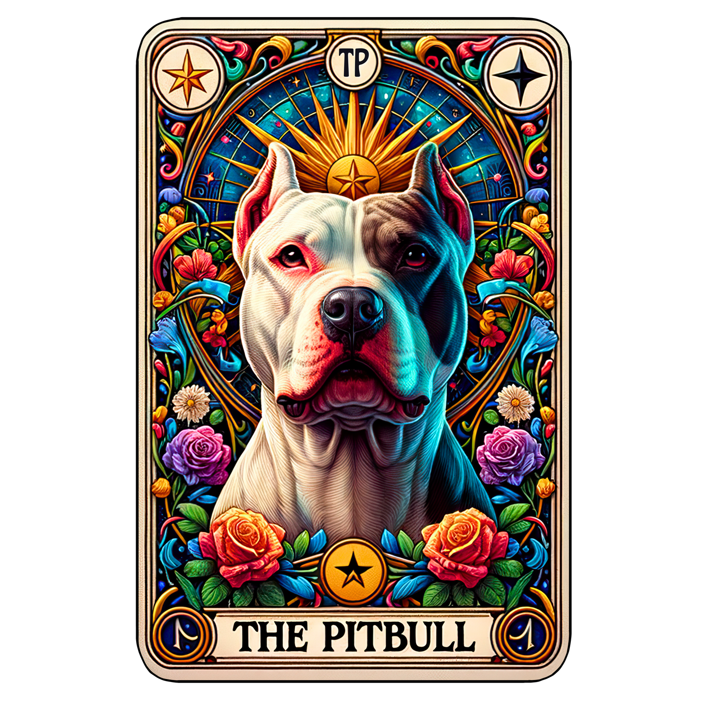 Pitbull tatort card shirt