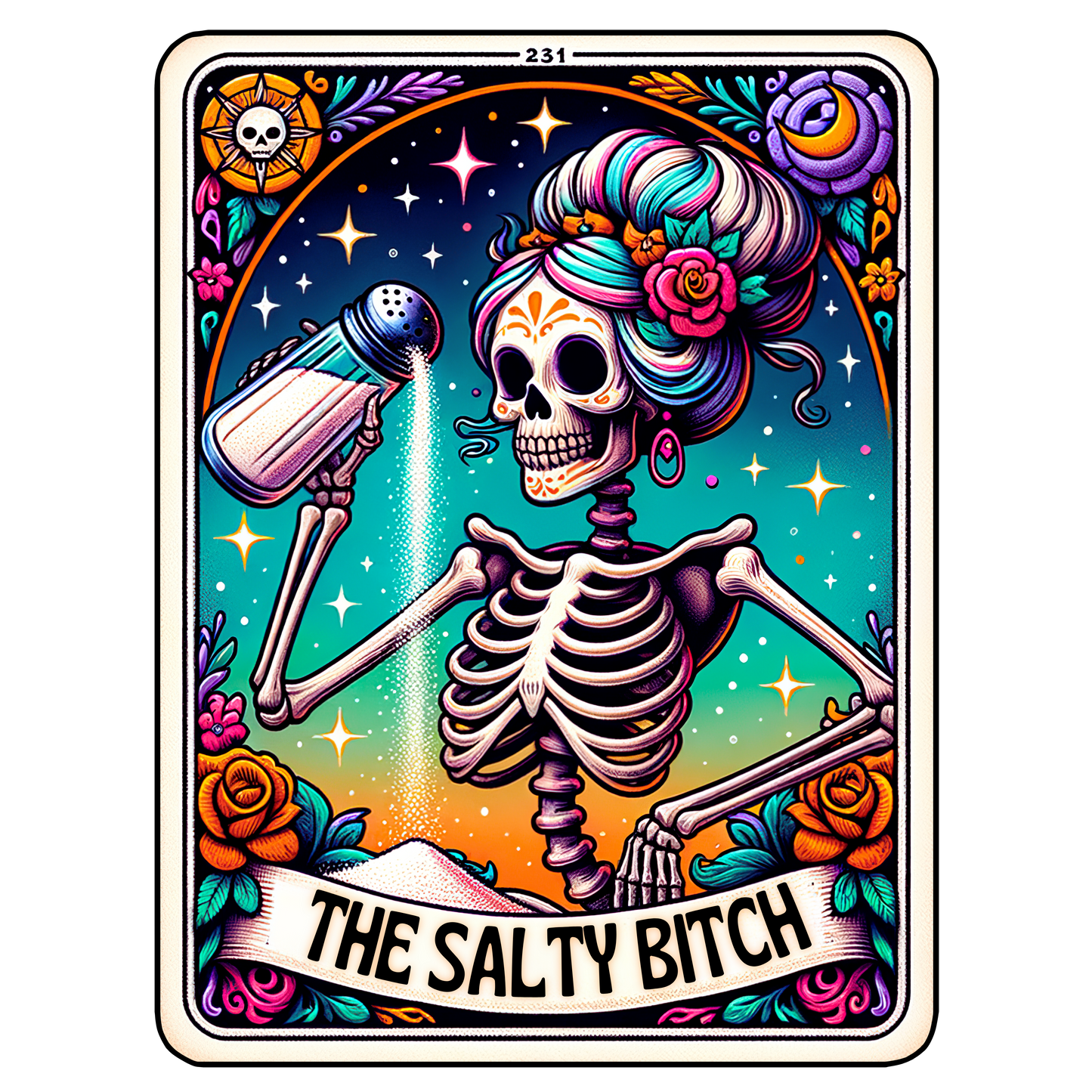 Snarky Tarot card collection (20 designs to choose from)