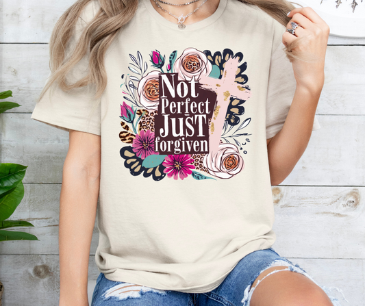 Not perfect, Forgiven t-shirt