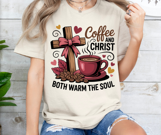 Coffee and Jesus t-shirt