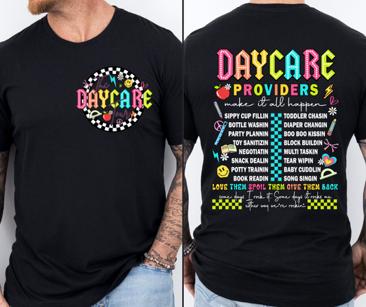 Daycare Tour t-shirt