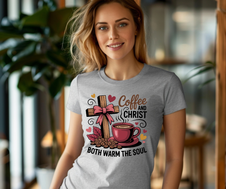 Coffee and Jesus t-shirt