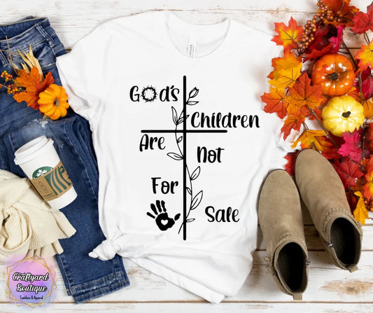 Gods children are not for sale shirt