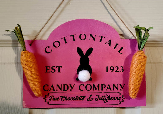 Easter candy wall hanger