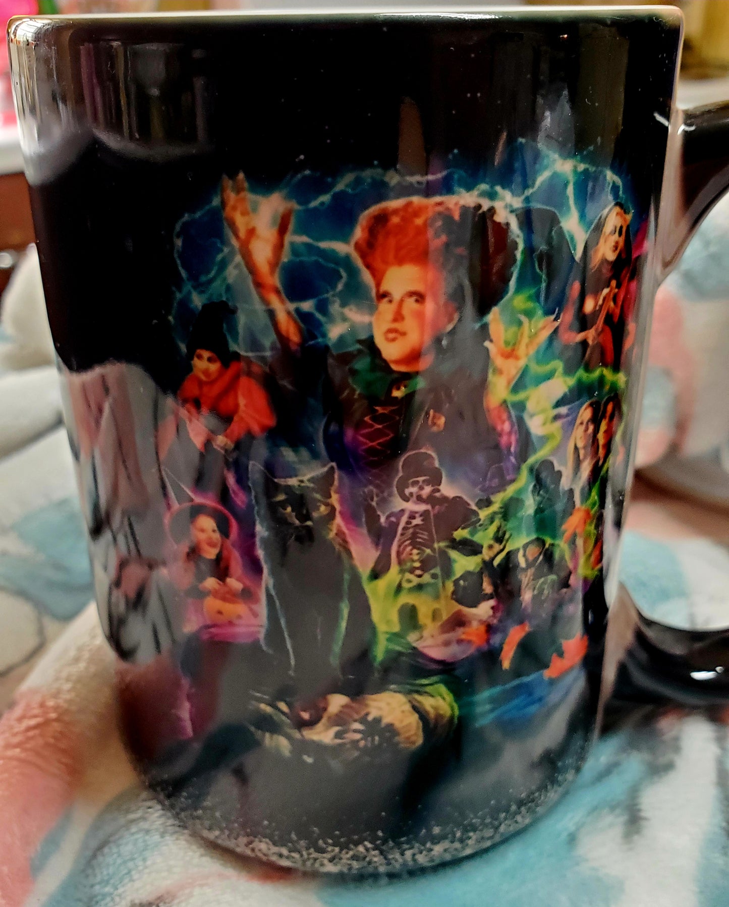 Halloween color changing mug